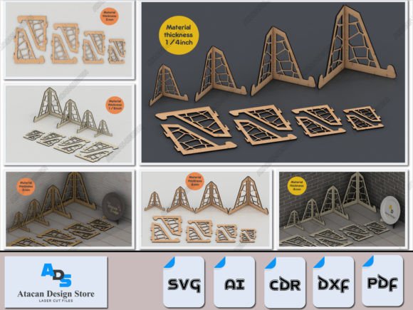 Art Easel Stand - Precision-Crafted Lase for Laser Cutting Stands