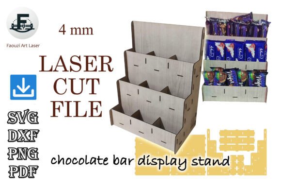 Chocolate Bar Display Stand: A Laser Cutting Stands Review