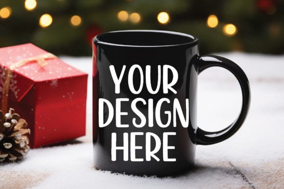 Christmas Mug Mockup Bundle Vol 5: Graphics for Mugs Amp