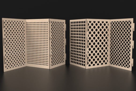 Laser Cut Panel Display Stand Svg Files for Stands