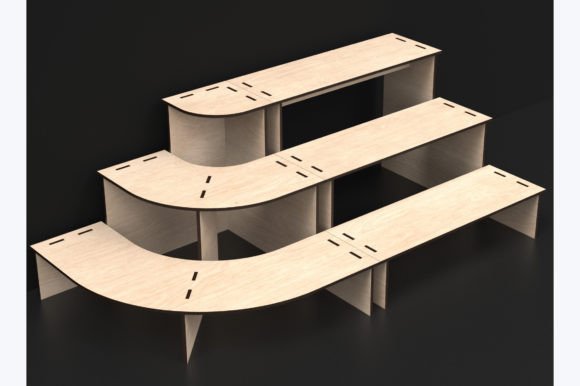 Laser Cut Stands for Modern Blog Graphics