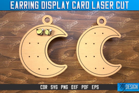 Moon Shaped Earring Display Review