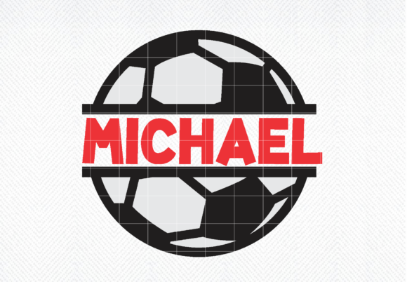 Soccer Ball SVG, Soccer Ball Name Frame for Graphics and Crafts